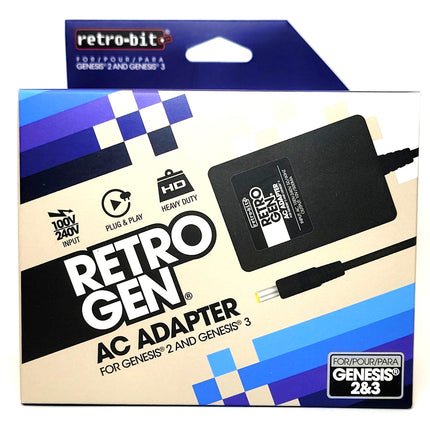 Sega Genesis (Model 2/3) AC Power Adapter - Retro-Bit®