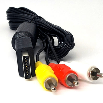 PlayStation 1 / 2 / 3 AV Cable (Composite) 6ft – Audio Video Cable