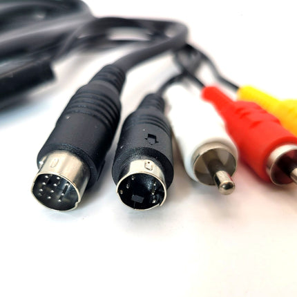 Composite S-A/V (Composite S-Video) Cable 6ft - Sega Saturn