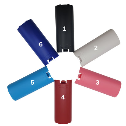 Nintendo Wii Controller Replacement Battery Cover – Pick Color