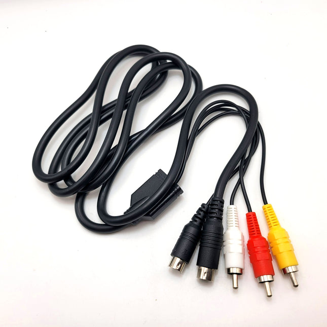 Composite S-A/V (Composite S-Video) Cable 6ft - Sega Saturn
