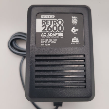 Atari 2600 AC Power Adapter - Retro-Bit®