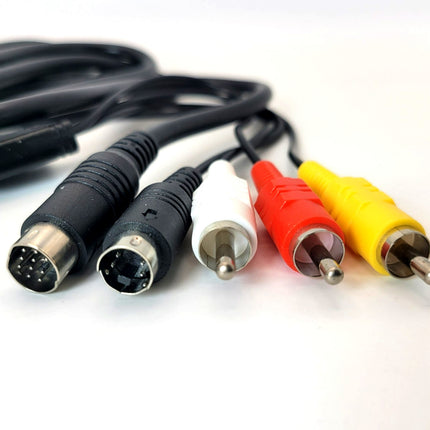 Composite S-A/V (Composite S-Video) Cable 6ft - Sega Saturn