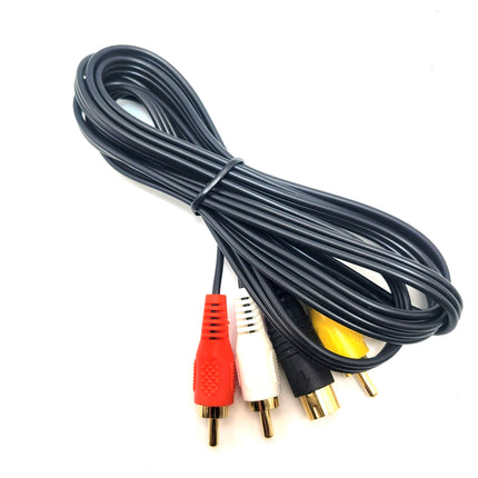 Sega Saturn AV Cable (Composite) 6ft – Audio Video Cable