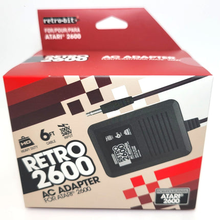 Atari 2600 AC Power Adapter - Retro-Bit®
