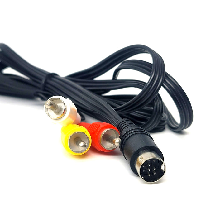 Sega Genesis 2/3 / Sega CD / 32X AV Cable (Composite) 6ft – Audio Video Cable