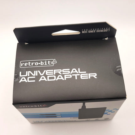 Universal AC Power Adapter – NES / SNES / Sega Genesis 1 – Retro-Bit®
